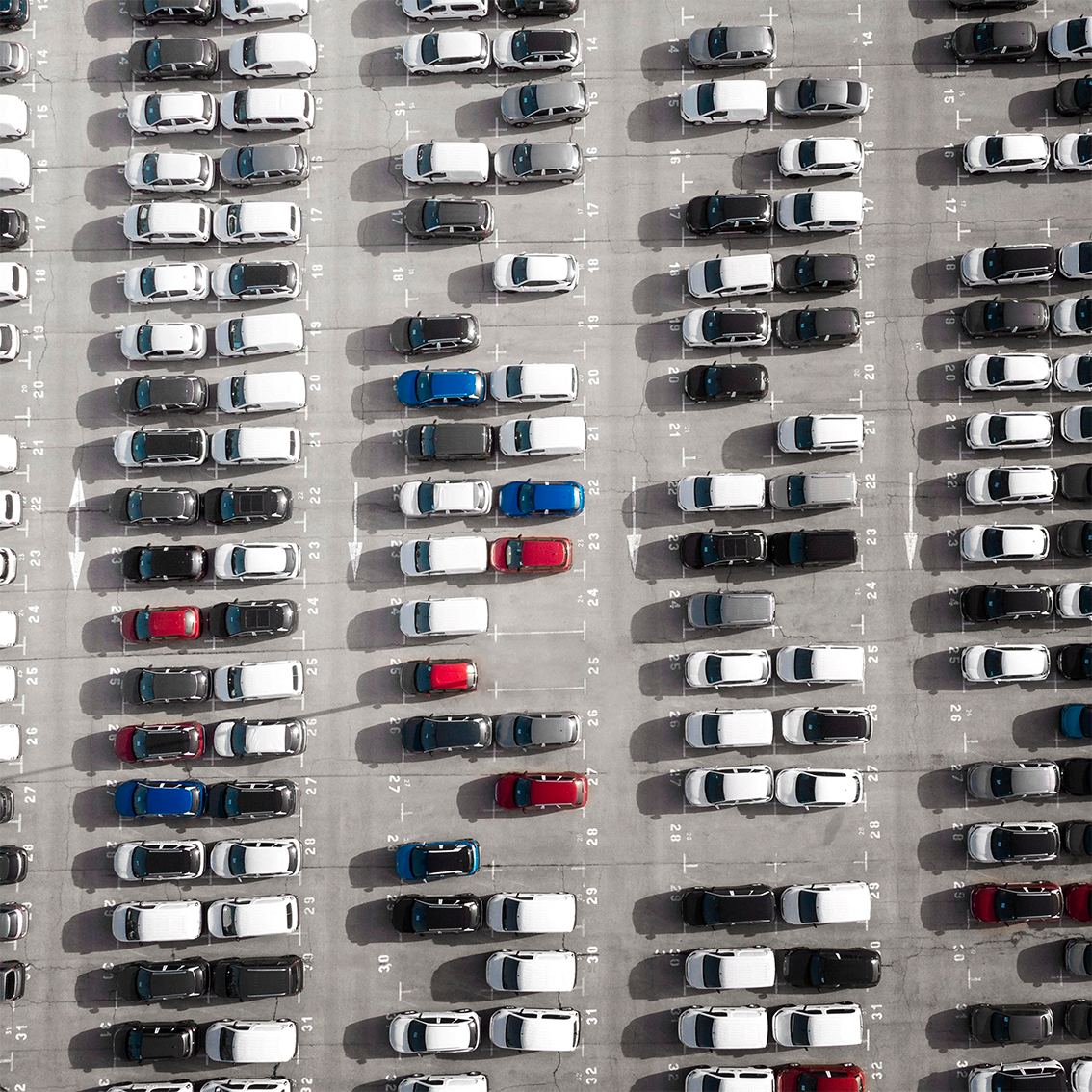 used car lot